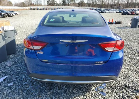 2015 Chrysler 200 Limited from USA, damaged, VIN 1C3CCCAB9FN724419